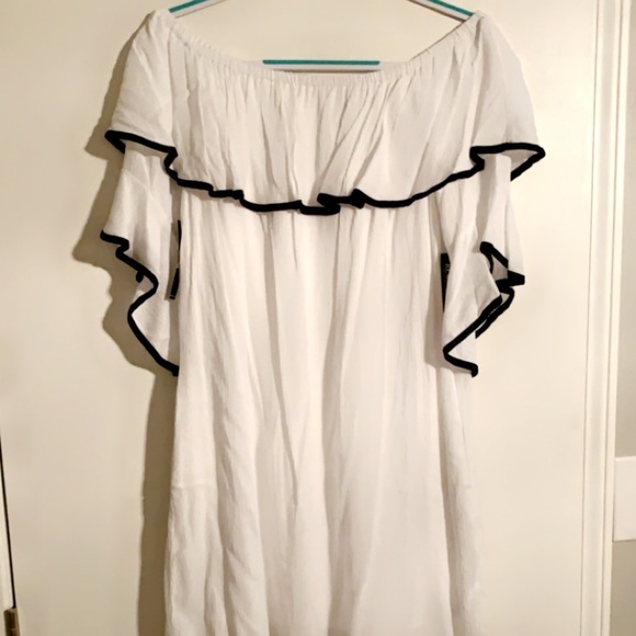 NY&C Off The Shoulder Shift Dress - Picture 3 of 3